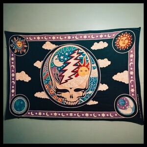The Grateful Dead Vintage Gypsy Rose Tapestry